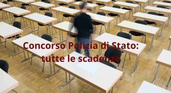 Polizia di Stato, concorso: la scadenza per presentare la domanda è tra pochi giorni