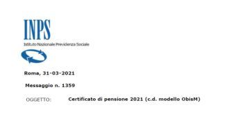 Come scaricare il certificato di pensione (ObisM) direttamente dall’INPS