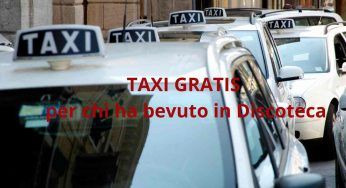 Discoteche, per chi ha bevuto ci sarà un taxi gratis: ma non sembra funzionare