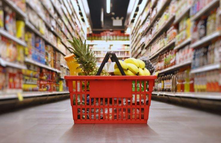 Supermercato, cesto della spesa (foto Canva) - Bonus.it 20230913